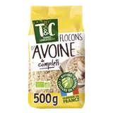 Flocons d'avoine bio TERRE & CEREALES, 500g