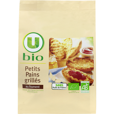 Petits pains grillés au froment - 225g
