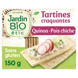 Tartines craquantes quinoa/pois chiches JARDIN BIO 150g