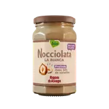 Pâte à tartiner aux noisettes bio NOCCIOLATA bianca, 250g