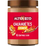 Beurre de cacahuètes crunchy bio ALTER ECO, 310g