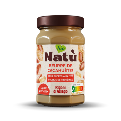 Beurre de cacahuète bio NATU, 220g