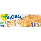 Biscuits bio fourrés à la vanille BJORG - Paquet 225g