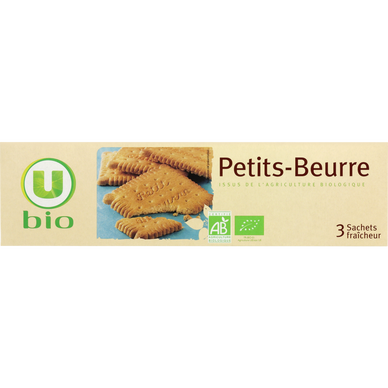 Biscuits petit beurre bio paquet de 150g