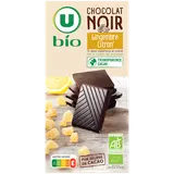 Chocolat noir au citron et gingembre - Tablette 100g