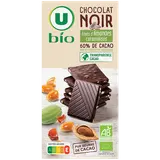 Tablette de chocolat noir aux amandes  100g