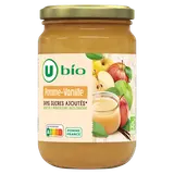 Purée de pomme vanille sans sucre ajouté, bocal 625g
