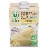 Dessert végétal soja à la vanille, brique 525g