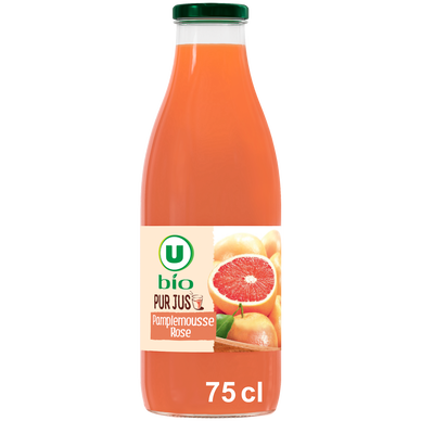 Pur jus de pamplemousse rose  bocal 75cl