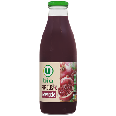 Pur jus de grenade  bouteille en verre de 75cl