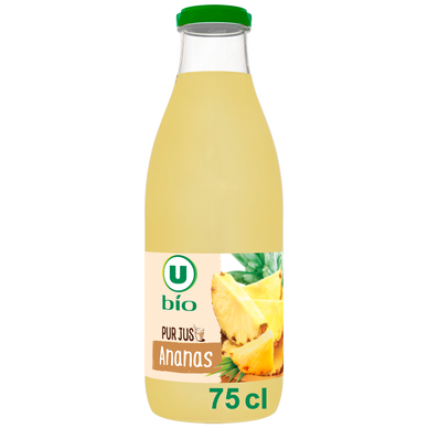 Pur jus ananas  bouteille en verre de 75cl