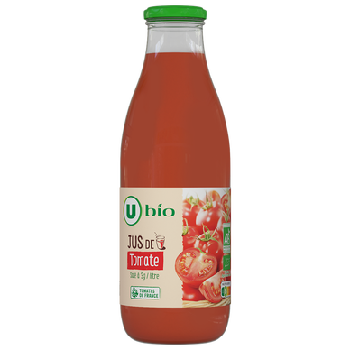 Pur jus de tomate salé  bouteille en verre de 75cl