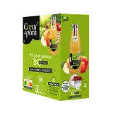 Pur jus de pomme bio bib COEUR DE POM', 3 litres