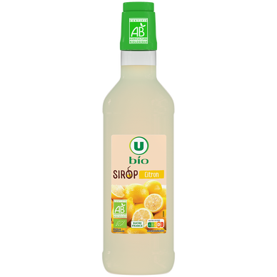 Sirop de citron  bouteille de 50cl
