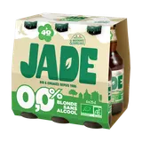 Bière sans alcool blonde bio JADE, 0,0° 6x25cl