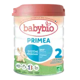 BABYBIO PRIMEA - Lait de suite 2 primea, de 6 à 12 mois - 800g