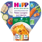 HIPP MON DINER BONNE NUIT - Lasagnes aux légumes, dès 18 mois - 260g