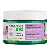 Masque capillaire nourrissant bio cheveux très secs bouclés ou frisésNAT&NOVE BIO, 300ml