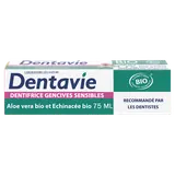 Dentifrice gencives sensibles bio DENTAVIE, tube de 75ml