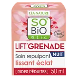 Soin repulpant lissant éclat nuit lift'grenade SO'BIO 50ml