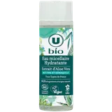Eau micellaire hydratante à l'aloe vera  flacon de 100ml
