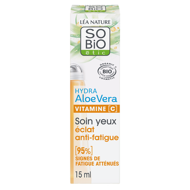 Soin contour yeux SO BIO éclat hydratant 15ml