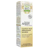 Soin yeux lumière revitalisant peaux matures précieux argan SOBIO, 15ml