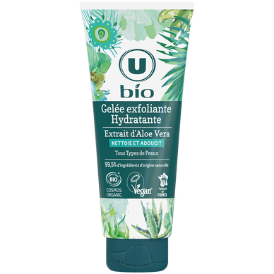 Soin visage Gelée exfoliante hydratante aloe vera 75ml