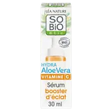 Sérum visage booster éclat hydratant 24H, Aloe Vera/Vitamine C SO BIO30ml