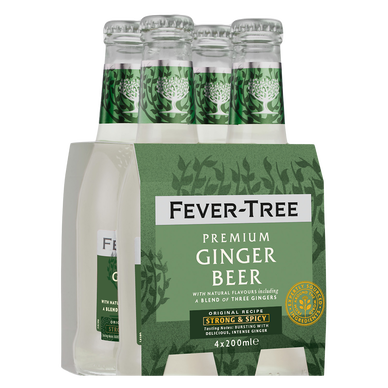 Soda Ginger Beer FEVER TREE, 4x20cl