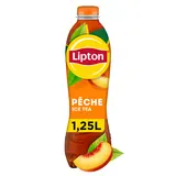 Boisson Thé Glacé Pêche - LIPTON ICE TEA - Bouteille 1,25L