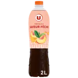Boisson au thé glacé Saveur pêche - Bouteille 2l