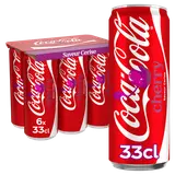 Soda Cerise Cherry COCA-COLA - Pack canettes 6x33cl