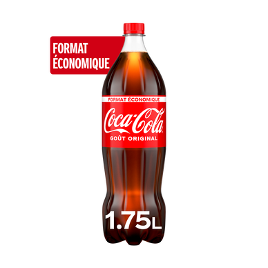 Soda COCA-COLA Original - Bouteille 1,75L