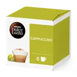 Café Capsules NESCAFE CAPPUCCINO - Brésil, Colombie, Vietnam - compatible DOLCE GUSTO - x16