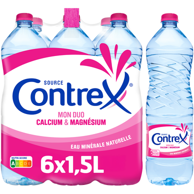 Eau minérale naturelle CONTREX - 6x1,5L