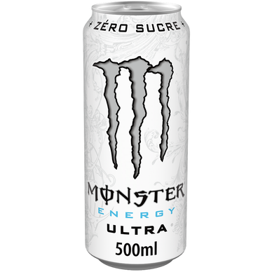 Boisson énergisante MONSTER ultra zéro boîte 50cl