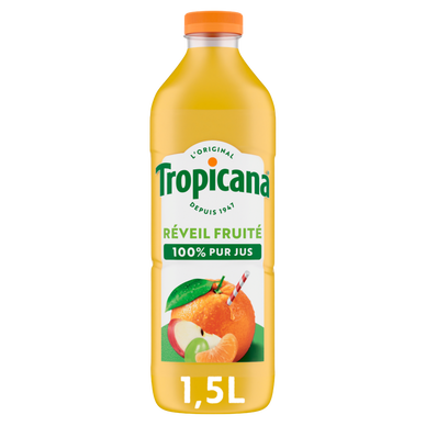 Pur jus Réveil Fruité TROPICANA, 1,5l