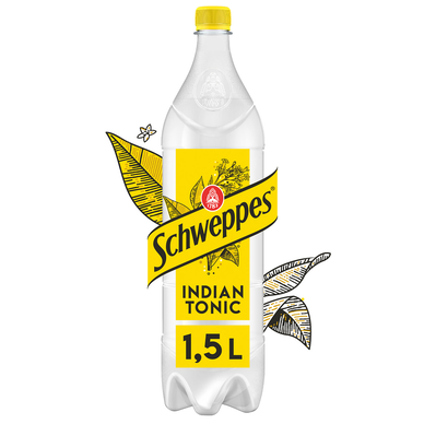 Soda Indian Tonic SCHWEPPES - la bouteille de 1,5L