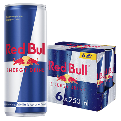 Boisson énergisante - RED BULL - 6x250ml