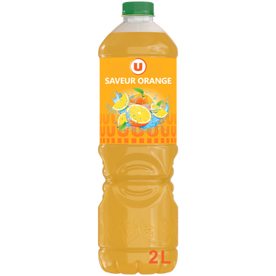Boisson aux jus de fruits à base de concentrés, aromatisée orange 2L