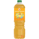 Boisson aux jus de fruits à base de concentrés, aromatisée orange 2L