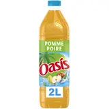 Boisson aux fruits pomme poire OASIS - la bouteille de 2L