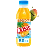 Boisson aux fruits Tropical OASIS - la bouteille de 50cl