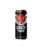 Boisson énergisante à la taurine CRAZY TIGER - Canette 50cl