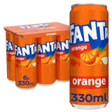 Boisson FANTA Orange sleek canette 6x33cL