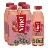 Eau fruitée VITTEL fraise framboise 4x50cL