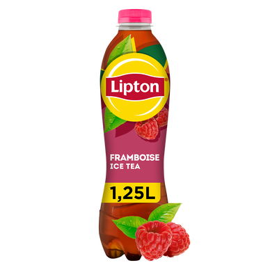 Boisson Thé Glacé Framboise - LIPTON ICE TEA - Bouteille 1,25L