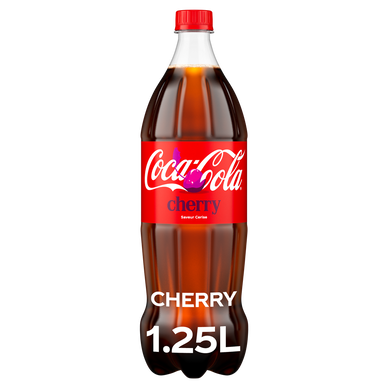Soda Cerise Cherry COCA-COLA - Bouteille 1,25L