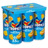 Boisson aux fruits Orange Ananas TROPICO - Pack canettes 6x33cl